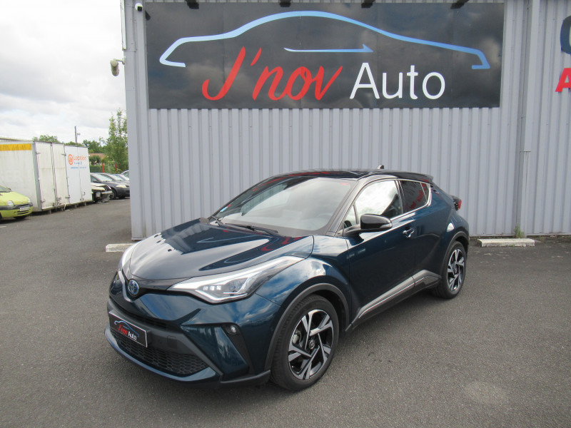Toyota C-HR 184H COLLECTION 2WD E-CVT MY22 Hybride BLEU FONCE METAL Occasion à vendre