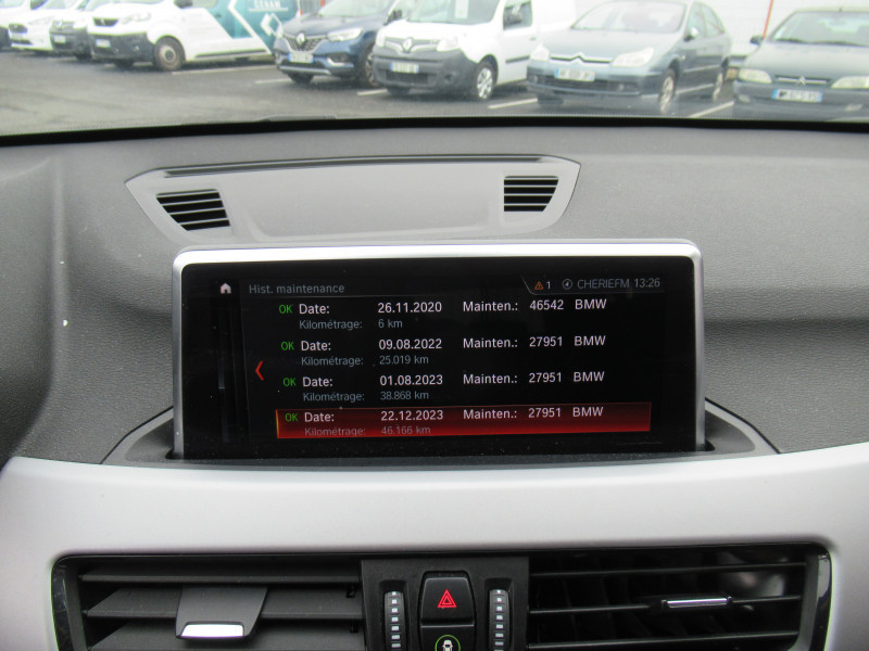 Photo 9 de l'offre de BMW X1 (F48) SDRIVE18DA 150CH BUSINESS DESIGN à 25490€ chez J'NOV AUTO