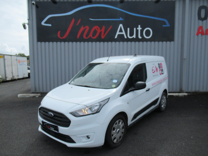 Ford TRANSIT CONNECT L1 1.5 ECOBLUE 100CH TREND BUSINESS NAV Diesel BLANC Occasion à vendre