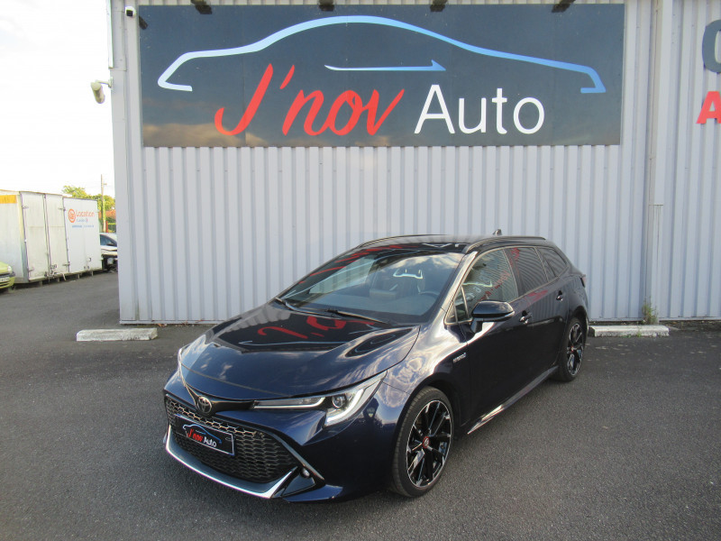 Toyota COROLLA TOURING SPT 184H GR SPORT MY21 Hybride BLEU FONCE METAL Occasion à vendre