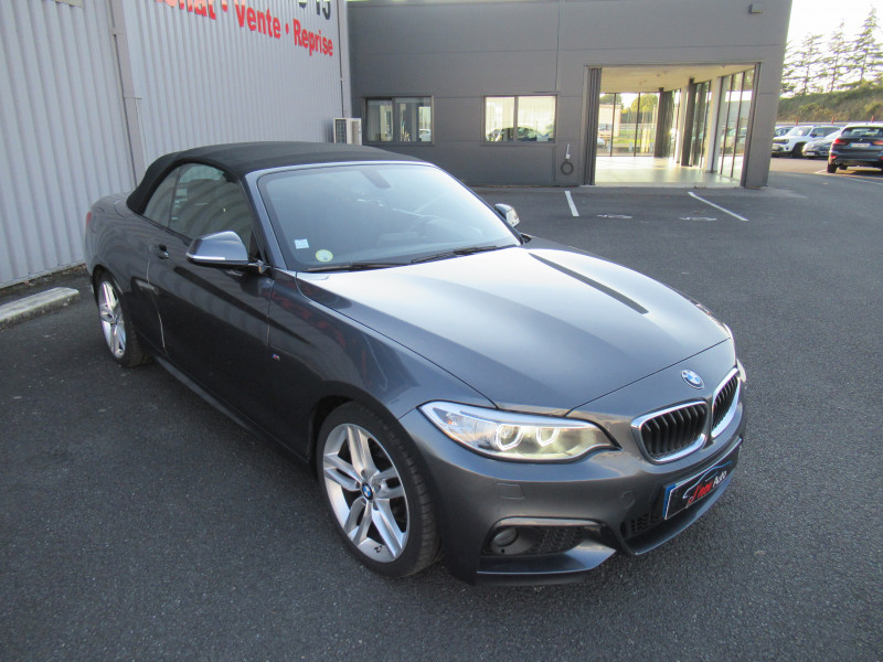 Photo 2 de l'offre de BMW SERIE 2 CABRIOLET (F23) 218D 150CH M SPORT à 20990€ chez J'NOV AUTO