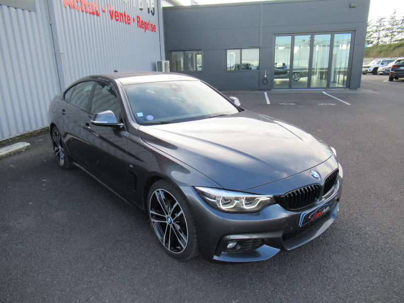 Photo 2 Bmw SERIE 4 GRAN COUPE (F36) 420IA 184CH M SPORT Essence GRIS FONCE METAL en vente chez J'NOV AUTO Photo 2 de l'offre de BMW SERIE 4 GRAN COUPE (F36) 420IA 184CH M SPORT à 32990€ chez J'NOV AUTO