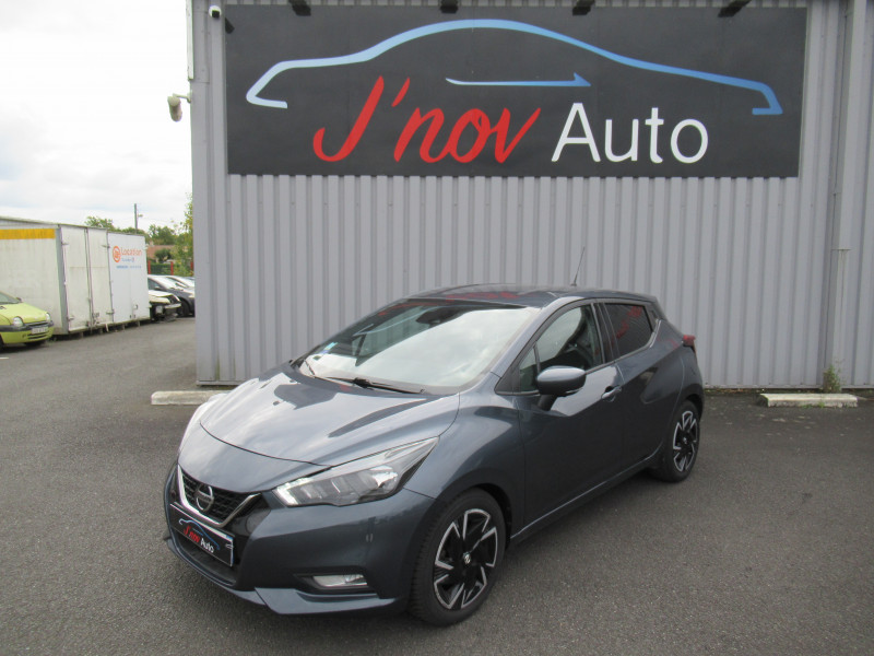 Nissan MICRA 1.0 IG-T 92CH TEKNA XTRONIC 2021 Essence GRIS FONCE METAL Occasion à vendre