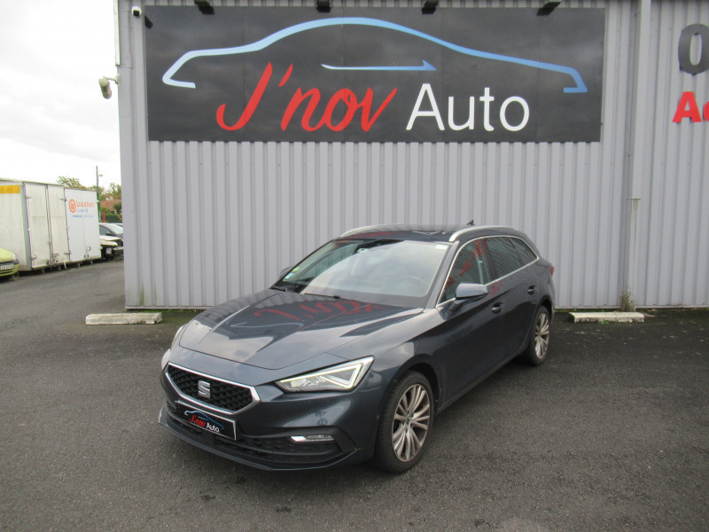 Seat LEON ST 2.0 TDI 150CH BUSINESS DSG7 Diesel GRIS FONCE METAL Occasion à vendre