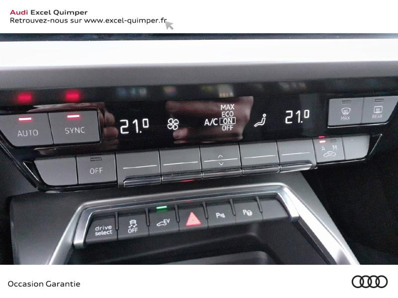 Photo 14 de l'offre de AUDI A3 Sportback 40 TFSI e 204ch Design S tronic 6 à 37990€ chez Excel - Audi Quimper