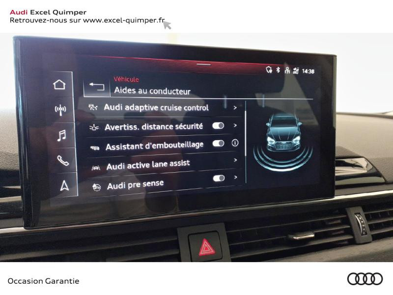 Photo 14 de l'offre de AUDI A5 Sportback 40 TDI 204ch Avus quattro S tronic 7 à 53790€ chez Excel - Audi Quimper