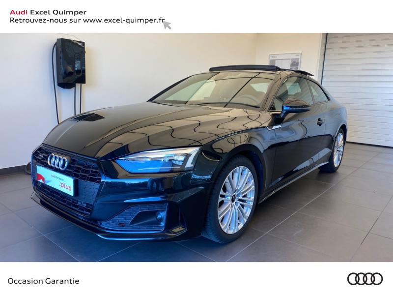 Audi A5 40 TDI 204ch Design quattro S tronic 7 Diesel/Micro-Hybride Noir Mythic métallisé Occasion à vendre