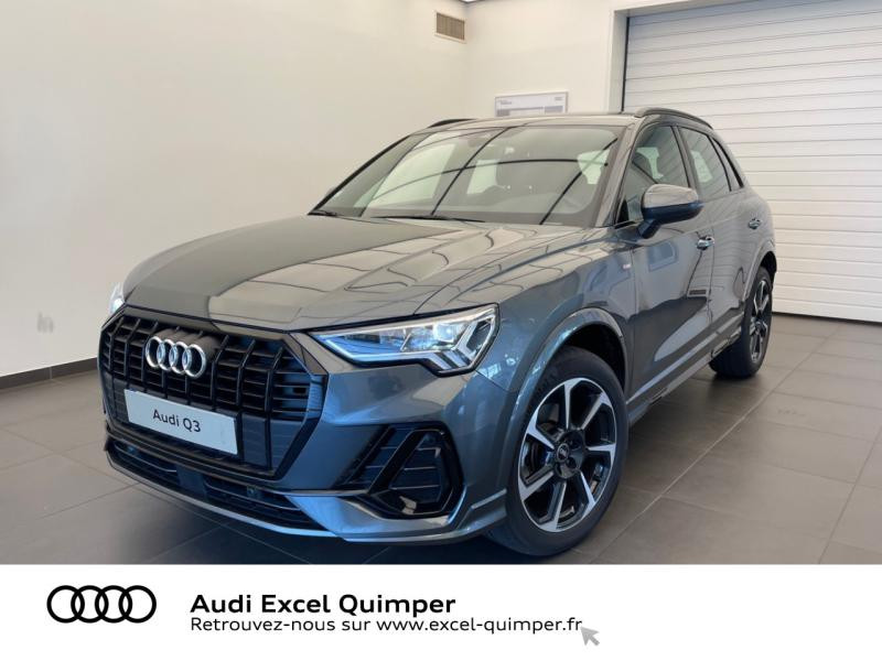 Audi Q3 35 TDI 150ch S line S tronic 7 Diesel Gris Daytona nacré Occasion à vendre