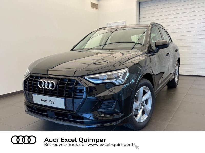Audi Q3 35 TDI 150ch Design Luxe S tronic 7 Diesel Noir Mythic métallisé Occasion à vendre