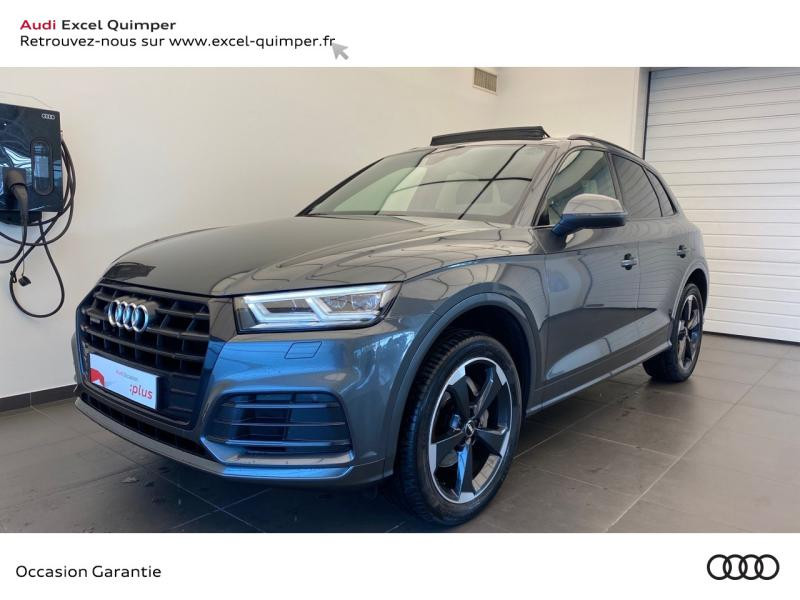 Audi Q5 40 TDI 190ch S line quattro S tronic 7 Euro6d-T 139g Diesel Gris Daytona Occasion à vendre