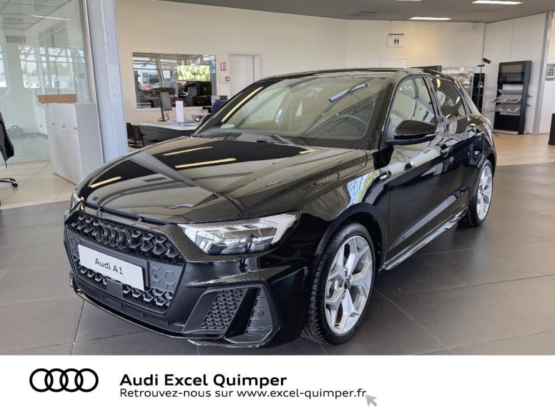 Audi A1 Sportback 35 TFSI 150ch S line S tronic 7 8cv Essence Noir Mythic métallisé Occasion à vendre