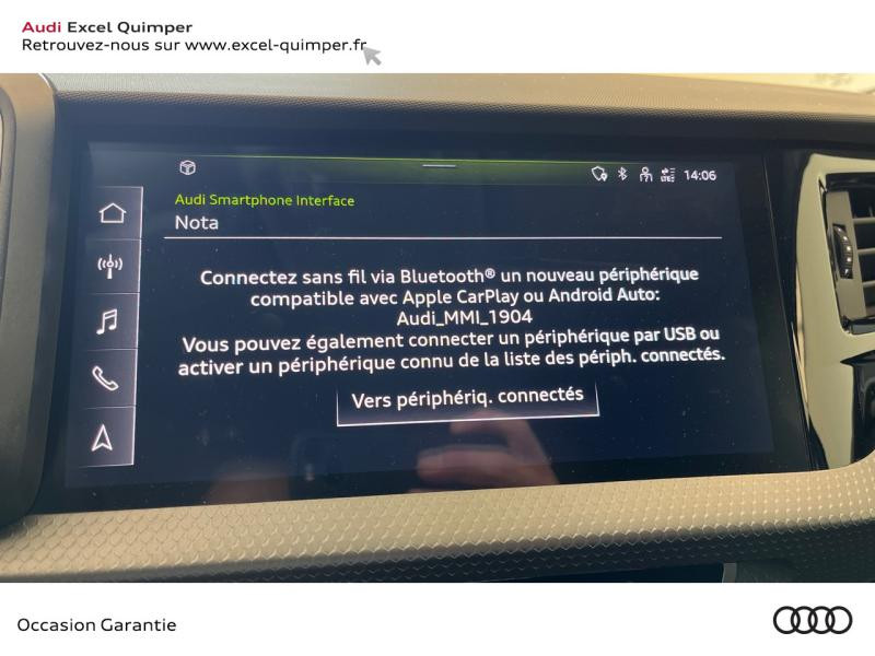 Photo 11 de l'offre de AUDI A1 Citycarver 25 TFSI 95ch Design Luxe 5cv à 27900€ chez Excel - Audi Quimper