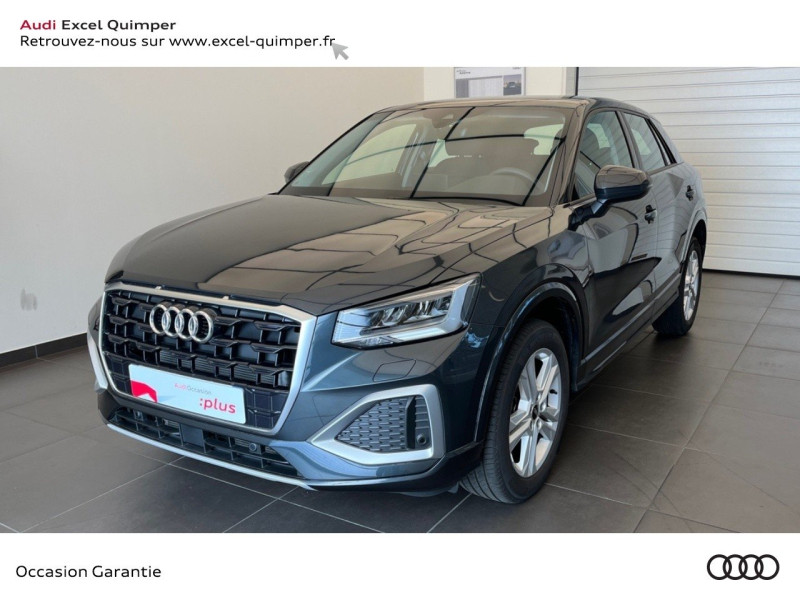 Audi Q2 30 TDI 116ch Design S tronic 7 Diesel Gris Manhattan Occasion à vendre