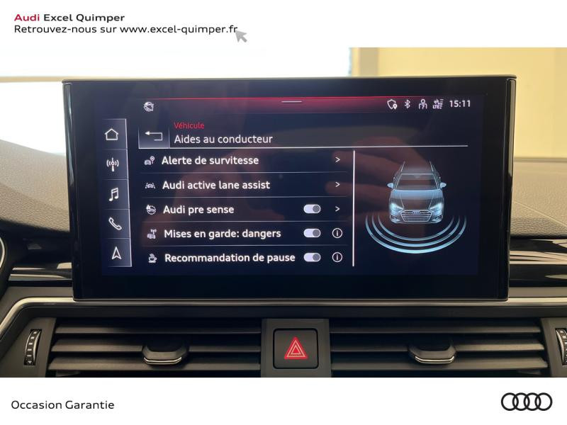 Photo 20 de l'offre de AUDI A4 Avant 35 TDI 163ch S Edition S tronic 7 9cv à 45590€ chez Excel - Audi Quimper