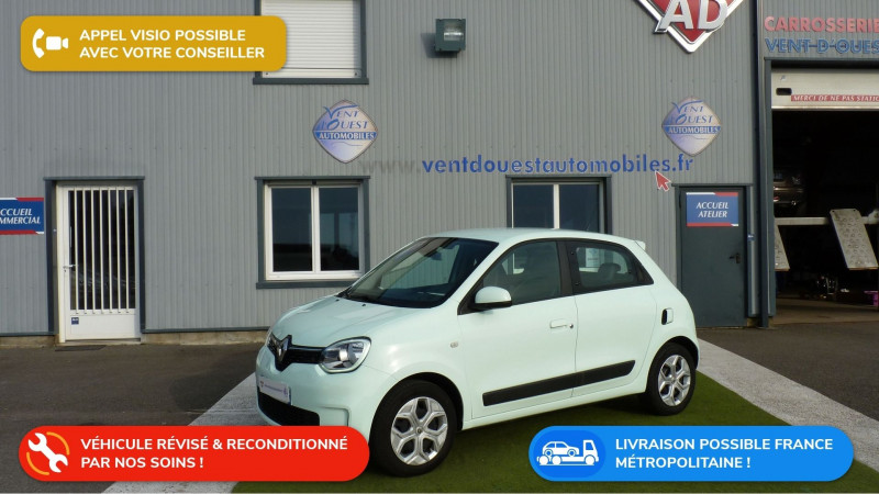 Renault TWINGO III 1.0 SCE 65CH ZEN - 21 Essence VERT AMANDE Occasion à vendre