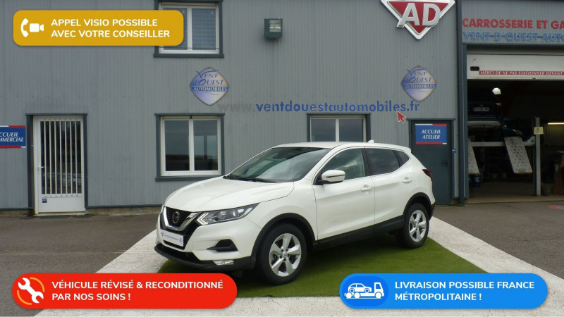 Nissan QASHQAI 1.5 DCI 115CH BUSINESS EDITION DCT 2019 Diesel BLANC NACRE Occasion à vendre