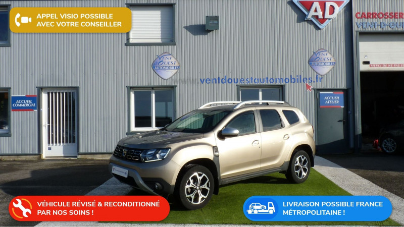 Dacia DUSTER 1.5 BLUE DCI 115CH PRESTIGE 4X2 E6U Diesel BRUN VISON Occasion à vendre