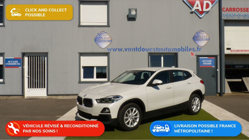 Bmw X2 SDRIVE20IA 192CH LOUNGE DKG7 Essence BLANC NACRE Occasion à vendre