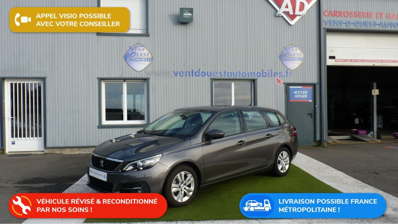 Peugeot 308 SW 1.5 BLUEHDI 130CH S&S ACTIVE BUSINESS EAT8 Diesel GRIS METAL Occasion à vendre