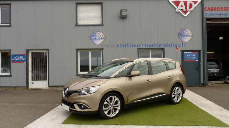 Renault GRAND SCENIC IV 1.5 DCI 110CH ENERGY BUSINESS EDC 7 PLACES Diesel BEIGE METAL Occasion à vendre
