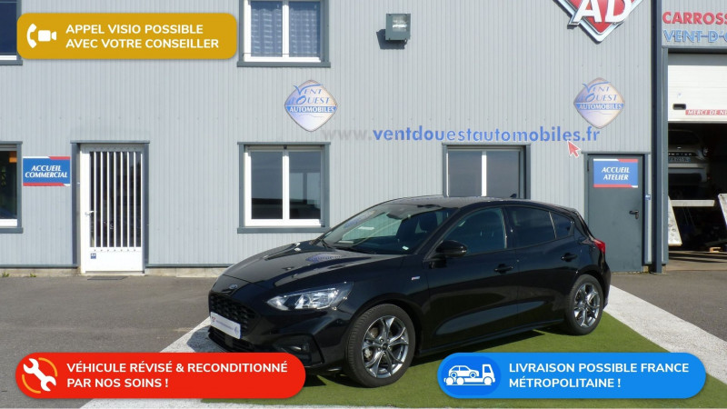 Photo 1 de l'offre de FORD FOCUS 1.0 ECOBOOST 125CH ST-LINE 96G à 17490€ chez Vent d'ouest automobiles