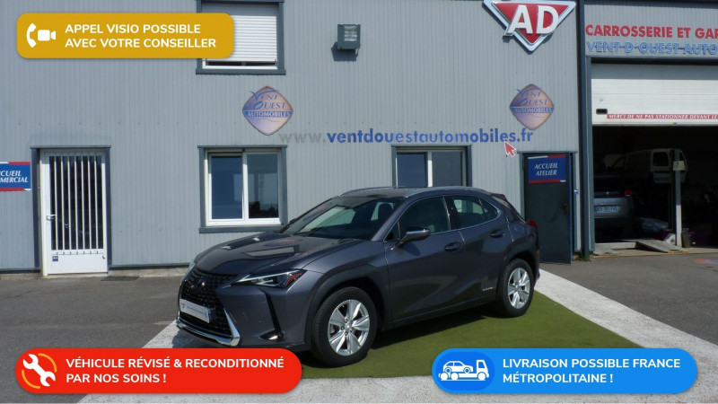 Lexus UX 250H 2WD PACK BUSINESS MY20 Hybride GRIS FONCE METAL Occasion à vendre