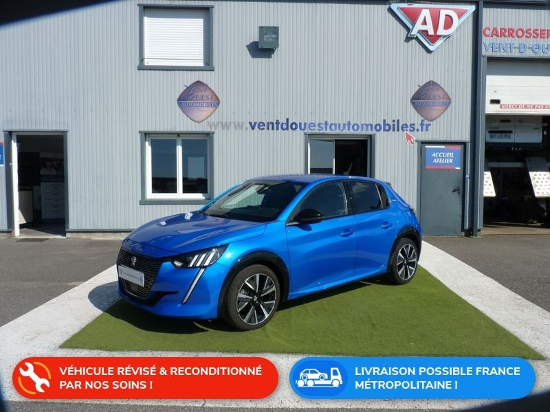 Peugeot 208 1.2 PURETECH 100CH S&S GT LINE Essence BLEU METAL Occasion à vendre