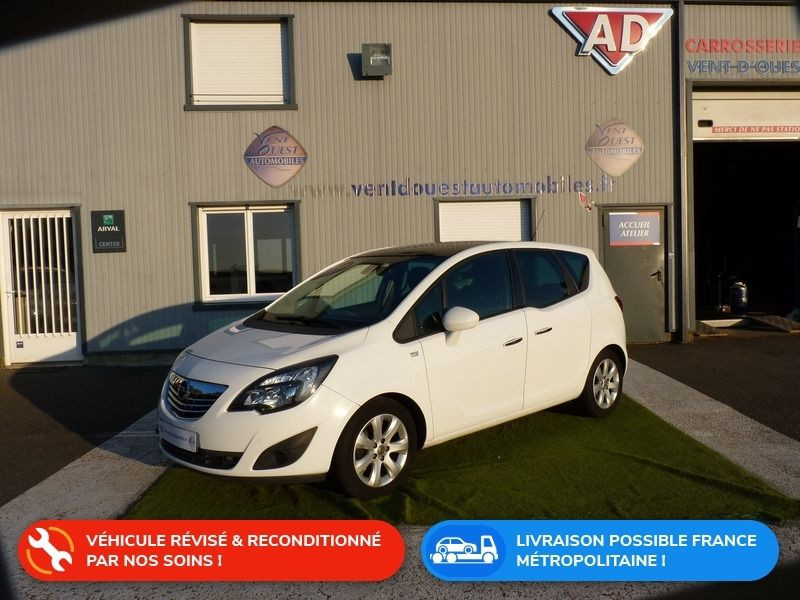 Opel MERIVA 1.4 TURBO TWINPORT 120CH COSMO Essence BLANC Occasion à vendre