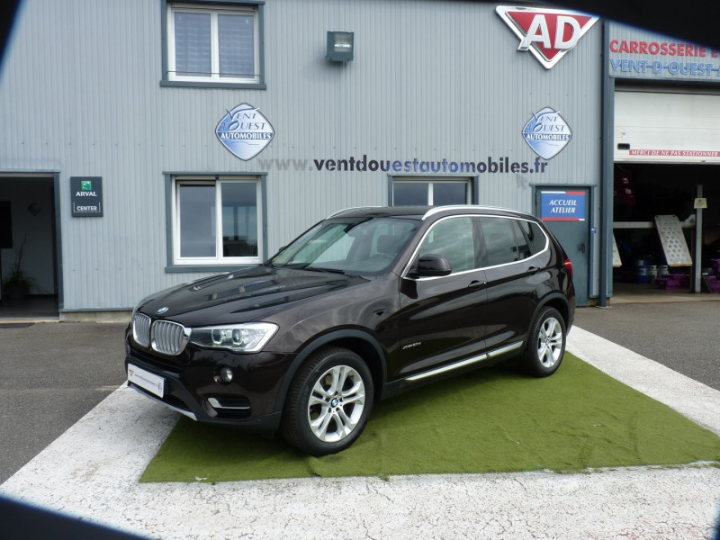 Bmw X3 (F25) XDRIVE20DA 190CH XLINE Diesel MARRON Occasion à vendre