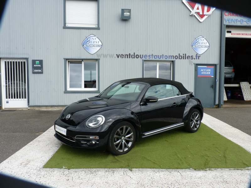 Volkswagen COCCINELLE CABRIOLET 1.2 TSI 105CH BLUEMOTION TECHNOLOGY COUTURE EXCLUSIVE DSG7 Essence NOIR Occasion à vendre