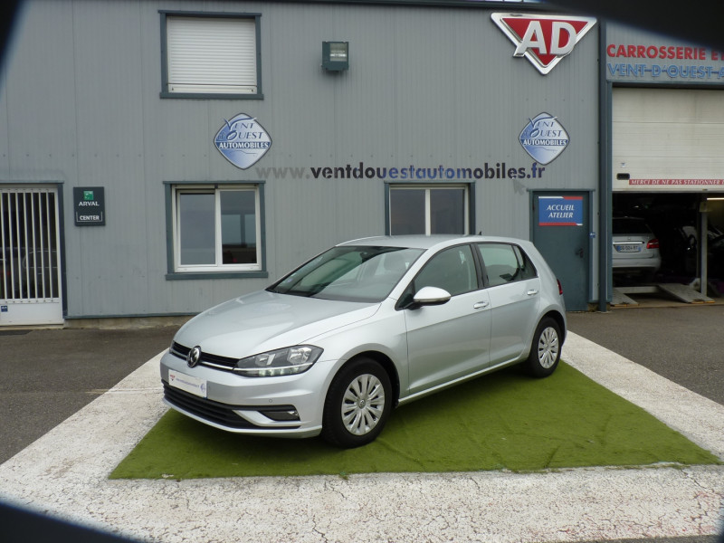 Volkswagen GOLF VII 1.0 TSI 115CH TRENDLINE BUSINESS EURO6D-T 5P Essence GRIS CLAIR METAL Occasion à vendre