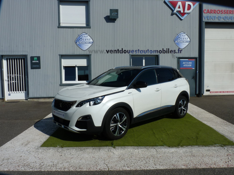 Photo 1 de l'offre de PEUGEOT 3008 1.6 THP 165CH GT LINE S&S EAT6 à 18490€ chez Vent d'ouest automobiles