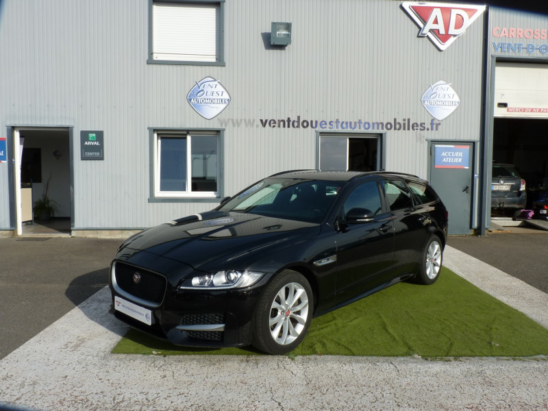 Jaguar XF SPORTBRAKE 2.0D 180CH R-SPORT BVA Diesel NOIR Occasion à vendre