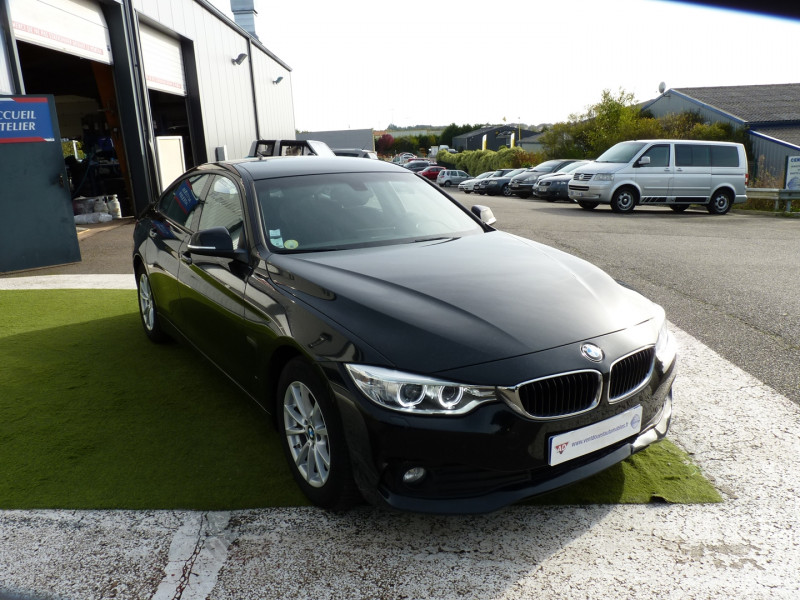 Photo 2 de l'offre de BMW SERIE 4 GRAN COUPE (F36) 418DA 150CH LOUNGE START EDITION à 17990€ chez Vent d'ouest automobiles