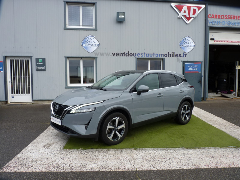 Nissan QASHQAI 1.3 MILD HYBRID 140CH N-CONNECTA Essence GRIS Occasion à vendre