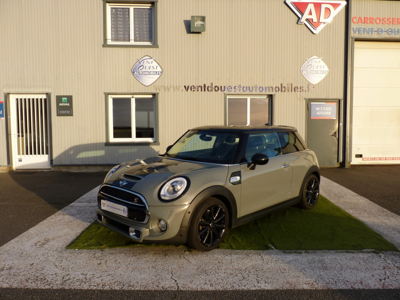 Mini MINI COOPER S 192CH PACK RED HOT CHILI Essence GRIS CLAIR METAL Occasion à vendre