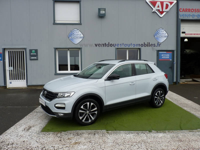 Volkswagen T-ROC 2.0 TDI 150CH IQ.DRIVE DSG7 EURO6D-T Diesel GRIS CLAIR METAL Occasion à vendre