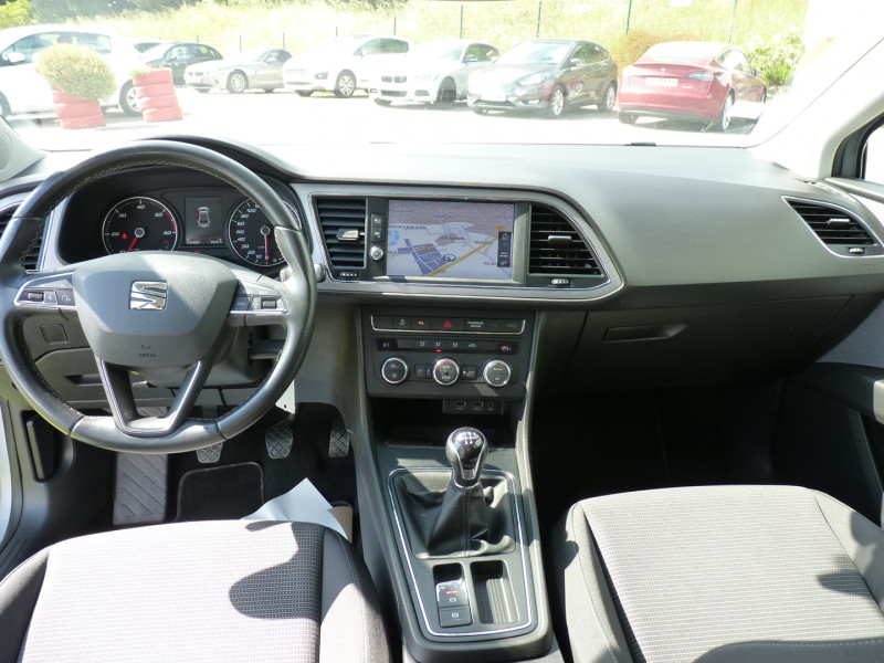 Photo 7 de l'offre de SEAT LEON 1.6 TDI 115CH STYLE BUSINESS EURO6D-T à 13490€ chez Vent d'ouest automobiles