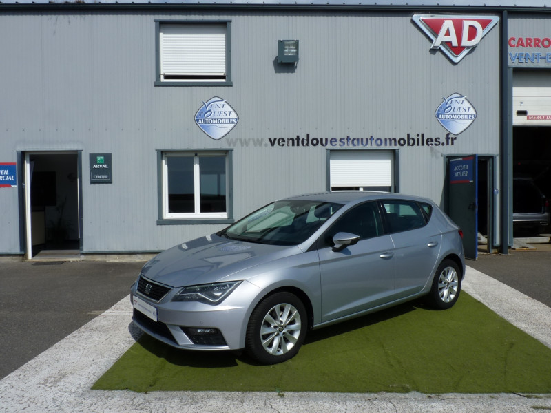 Photo 1 de l'offre de SEAT LEON 1.6 TDI 115CH STYLE BUSINESS EURO6D-T à 13490€ chez Vent d'ouest automobiles