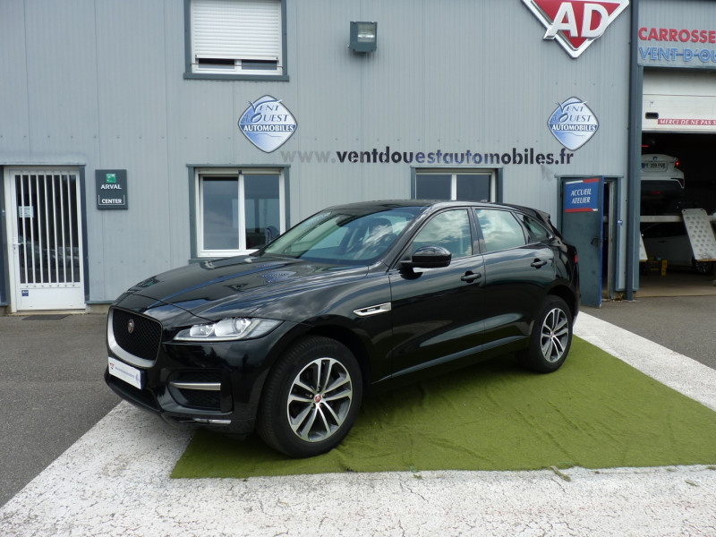 Jaguar F-PACE 2.0D 180CH R-SPORT AWD BVA8 Diesel NOIR Occasion à vendre