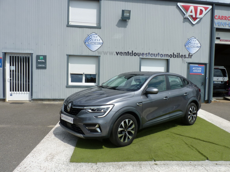 Renault ARKANA 1.3 TCE MILD HYBRID 140CH EQUILIBRE EDC -22 Essence GRIS FONCE METAL Occasion à vendre