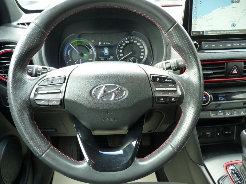 Photo 8 de l'offre de HYUNDAI KONA 1.6 GDI 141CH HYBRID CREATIVE DCT-6 à 17990€ chez Vent d'ouest automobiles