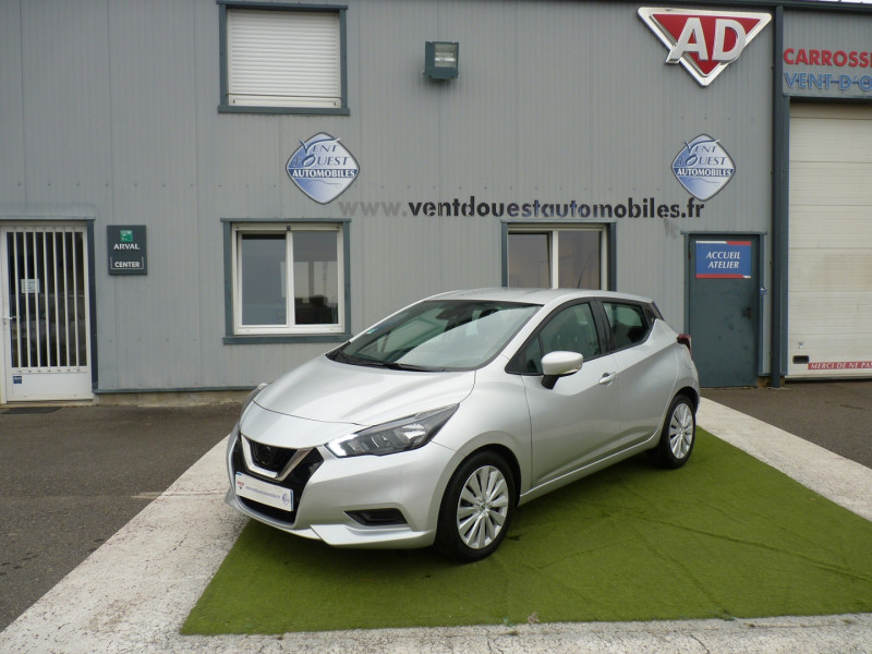 Nissan MICRA 1.0 IG-T 92CH BUSINESS EDITION 2021 Essence GRIS CLAIR METAL Occasion à vendre