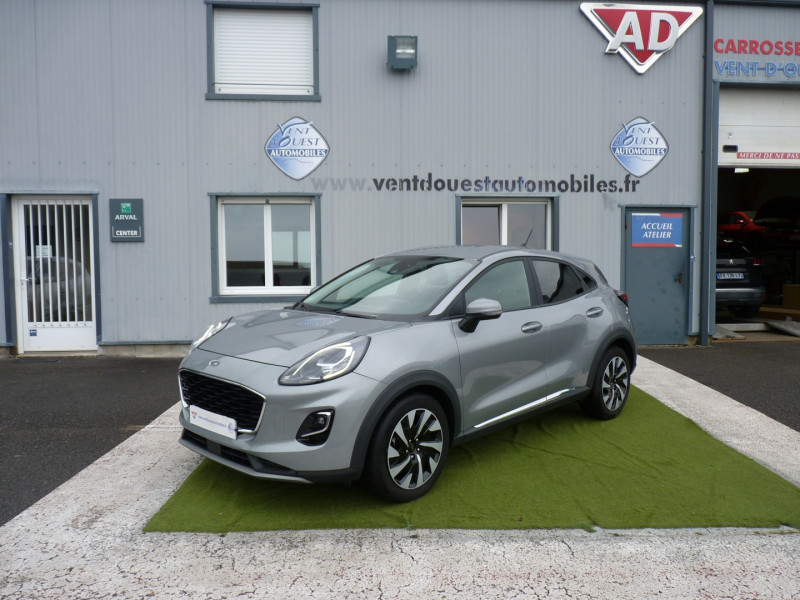 Photo 1 de l'offre de FORD PUMA 1.0 FLEXIFUEL 125CH S&S MHEV TITANIUM à 17490€ chez Vent d'ouest automobiles