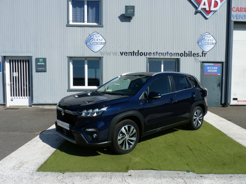 Suzuki S-CROSS 1.4 BOOSTERJET HYBRID 129CH STYLE Essence BLEU FONCE METAL Occasion à vendre