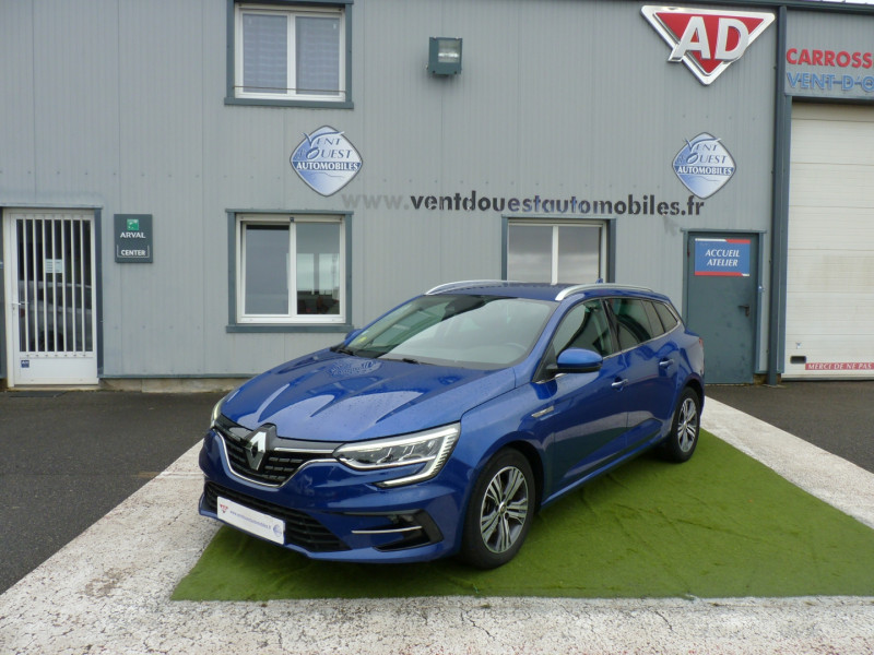Renault MEGANE IV ESTATE 1.5 BLUE DCI 115CH INTENS EDC -21B Diesel BLEU FONCE METAL Occasion à vendre