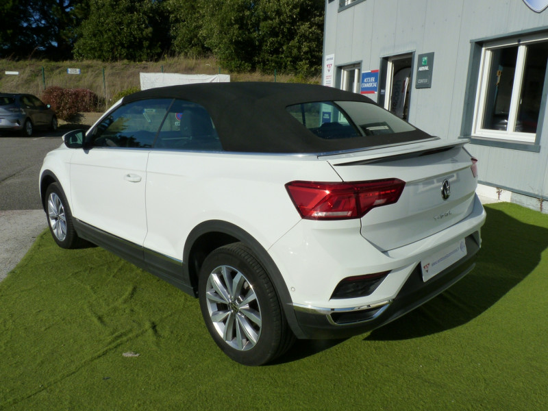 Photo 3 de l'offre de VOLKSWAGEN T-ROC CABRIOLET 1.5 TSI EVO 150CH STYLE DSG7 à 24490€ chez Vent d'ouest automobiles