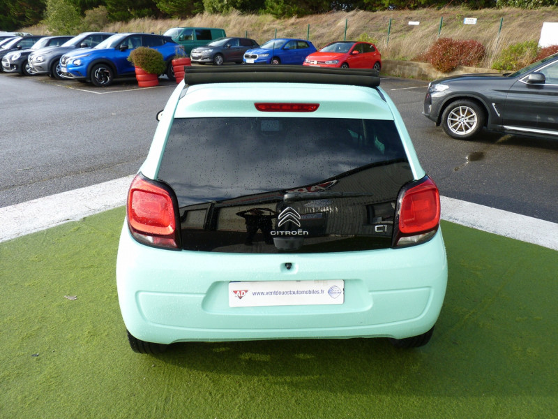 Photo 16 Citroen C1 AIRSCAPE VTI 72 SHINE 5P Essence VERT CLAIR METAL en vente chez Vent d'ouest automobiles Photo 16 de l'offre de CITROEN C1 AIRSCAPE VTI 72 SHINE 5P à 8990€ chez Vent d'ouest automobiles