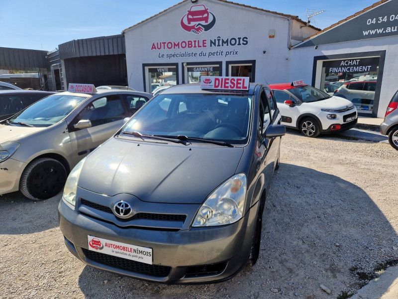 Toyota COROLLA VERSO 110 VVT-I LES BLEUS 5 PLACES Essence GRIS Occasion à vendre