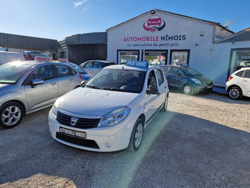 Dacia SANDERO 1.4 MPI 75CH GPL GPL BLANC Occasion à vendre